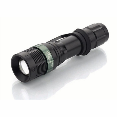 Solight LED kovová svítilna, 150lm, 3W CREE LED, černá, f...