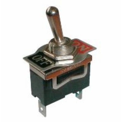 Přepínač páčkový 2pol./2pin 10A/250V ON-OFF   02610016