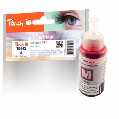 PEACH kompatibilní cartridge Epson 663M, C13T664340 magen...
