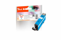 PEACH kompatibilní cartridge Canon CLI-526C, Cyan, 9 ml