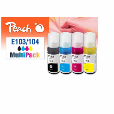 Inkoust Peach Epson 103/104 MultiPack - kompatibilní PEAC...