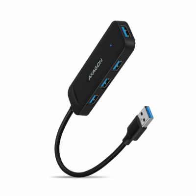 AXAGON HUE-L1A, 4x USB 3.2 Gen 1 TRAVEL hub, kabel USB-A ...
