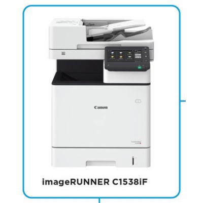 Canon imageRUNNER C1538iF bundle s tonery