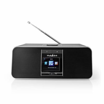 Nedis RDIN5005BK - internetové rádio/ výkon 42W/ FM/ DAB+...