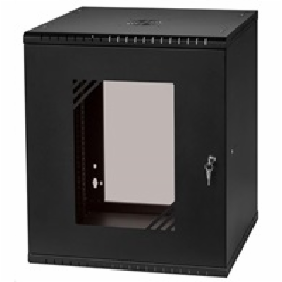 LEXI-Net 19" nástěnný rozvaděč Basic 12U 520x450, skleněn...