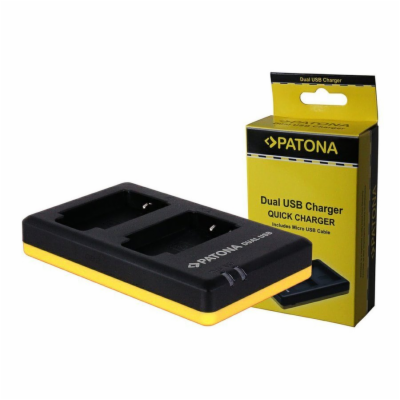 PATONA nabíječka Foto Dual Quick Nikon EN-EL3E USB