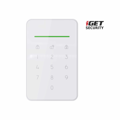 iGET SECURITY EP13 - bezdrátová klávesnice s RFID čtečkou...