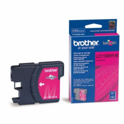 Brother LC-1100HY-M (ink. purpurový, 750 str. @ 5%)
