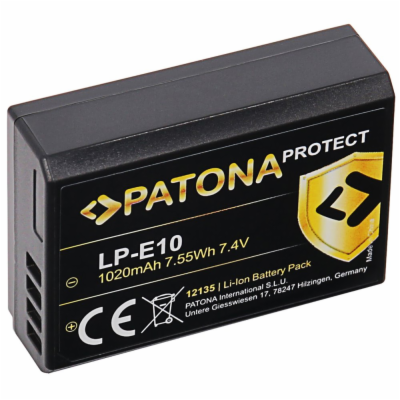 PATONA baterie pro foto Canon LP-E10 1020mAh Li-Ion Protect