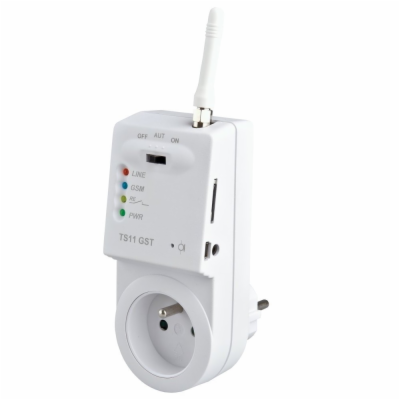 ELEKTROBOCK GSM zásuvka s možností regulace teploty TS11 GST