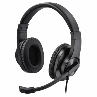HAMA headset PC stereo HS-350/ drátová sluchátka + mikrof...