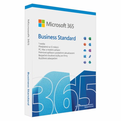 Microsoft 365 Business Standard 1 rok SK krabicová verzia...