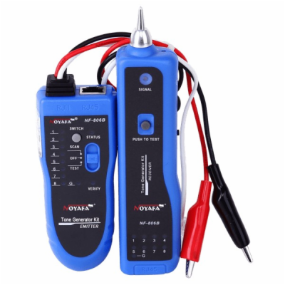 W-Star Tester síťových kabelů WSNF806B  RJ45, RJ11, vyhle...