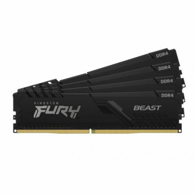 KINGSTON 32GB 3200MT/s DDR4 CL16 DIMM (Kit of 4) FURY Bea...