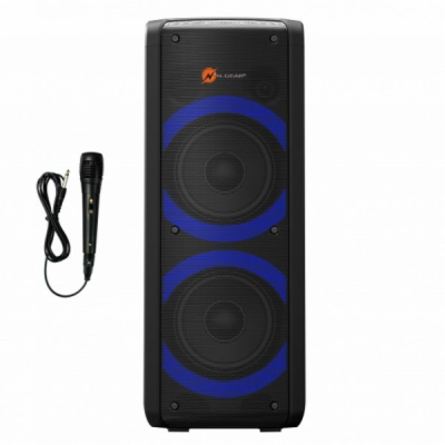 N GEAR PARTY LET`S GO PARTY SPEAKER 72 BT 450W Disco LED ...