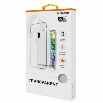 ALIGATOR TRANSPARENT Pouzdro pro Samsung Galaxy A22 (5G)