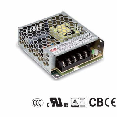 MEANWELL LRS-75-12, průmyslový napájecí spínaný zdroj uza...