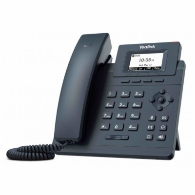 Yealink SIP-T30P IP telefon, 1x SIP, CZ/SK displej, 2x 10...