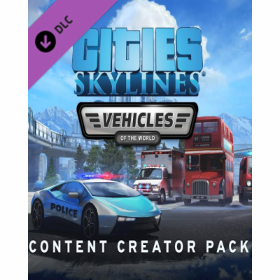 ESD Cities Skylines Content Creator Pack Vehicles 