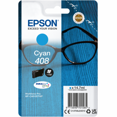 Epson T09J24010 - originální EPSON ink Cyan 408 DURABrite...