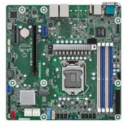 ASRock Rack E3C252D4U  LGA1200 (Xeon 2300), 4xDDR4 ECC, 6...