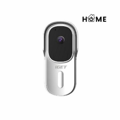 iGET HOME Doorbell DS1 White - Inteligentní bateriový vid...