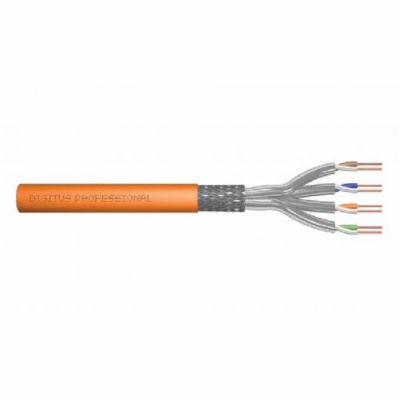 Digitus DK-1743-VH-050 síťový kabel Oranžová 50 m Cat7 S/...