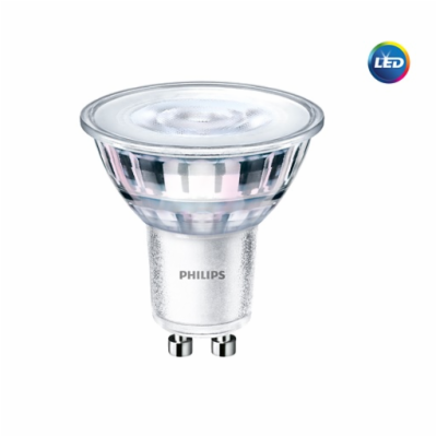 LED žárovka Philips, GU10, 4,6W, 6500K, úhel 36°