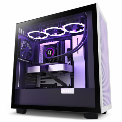 NZXT skříň H7 Flow RGB edition / ATX / 3x 140 mm fan / US...