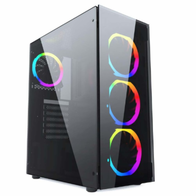 GEMBIRD herní case Fornax 1500RGB