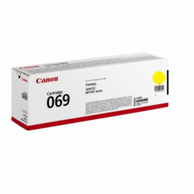 Canon 5091C002 - originální  TONER CRG 069Y žlutý pro LBP...