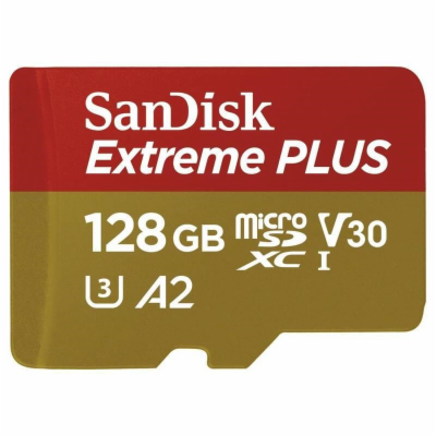 SanDisk Extreme PLUS microSDXC 128GB 200MB/s UHS-I U3 Cla...