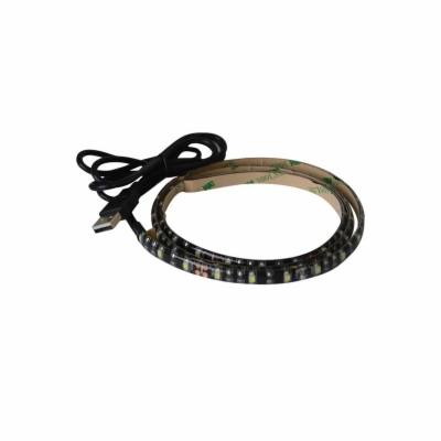 LED pásek s USB GETI GLS33C, 90 cm, studená bílá