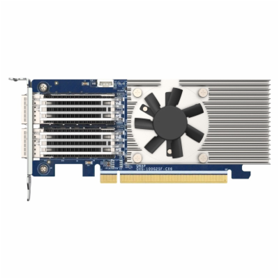 QNAP QXG-100G2SF-CX6 - 100GbE (2porty) PCIe karta; nízký ...