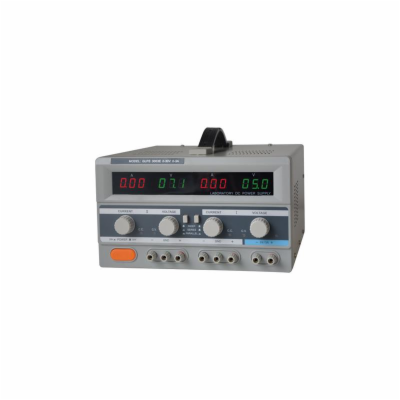 Zdroj laboratorní GETI GLPS 3003E  2x0-30V/ 0-3A+ (5V-3A)