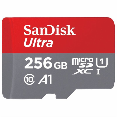 Paměťová karta SanDisk Ultra microSDXC 256 GB 150 MB/s A1...