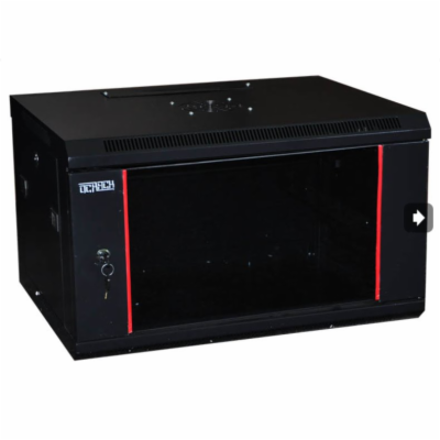 OCRACK 19" OCC-04U-45SBK rozvaděč nástěnný 4U/450mm celos...