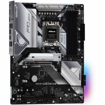 ASRock MB Sc AM5 B650 PRO RS, AMD B650, 4xDDR5, 1xDP, 1xHDMI