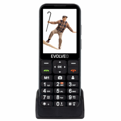 EVOLVEO EasyPhone LT, mobilní telefon pro seniory s nabíj...