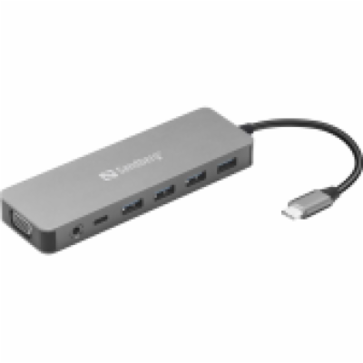 Sandberg USB-C 13-in-1 Travel Dock 136-45 Sandberg USB-C ...