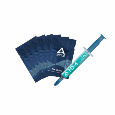 ARCTIC teplovodivá pasta MX-6 + 6x MX Cleaner, 4g