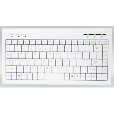 AMEI Keyboard AM-K2001W CZECH Slim Mini Multimedia