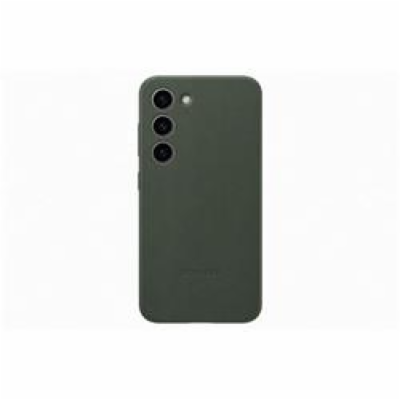 Samsung ochranný kryt kožený pro Samsung Galaxy S23+, zelená