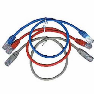 C-TECH Kabel patchcord Cat5e, UTP, šedý, 20m