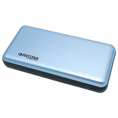 PATONA powerbanka, 20000mAh Li-Pol 3A, USB-C/Lightning, P...