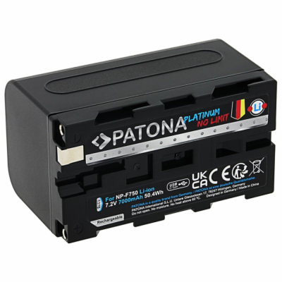 PATONA baterie pro digitální kameru Sony NP-F550/F750/F95...