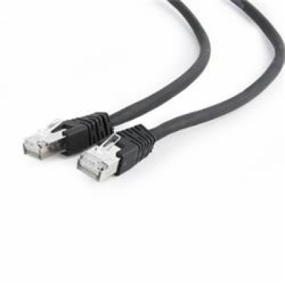 GEMBIRD PP6A-LSZHCU-BK-3M patchcord RJ45 cat. 6A SFTP LSZ...