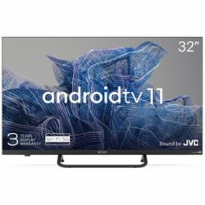 KIVI - 32 , FHD, Android TV 11, Black, 1920x1080, 60 Hz, ...