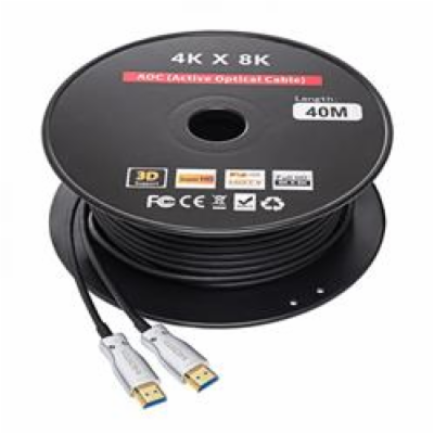 Akyga AK-HD-400L Akyga Kabel HDMI 2.1 (M), optický AOC 48...