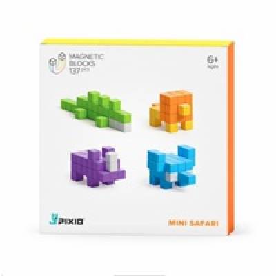 PIXIO Mini Safari magnetická stavebnice